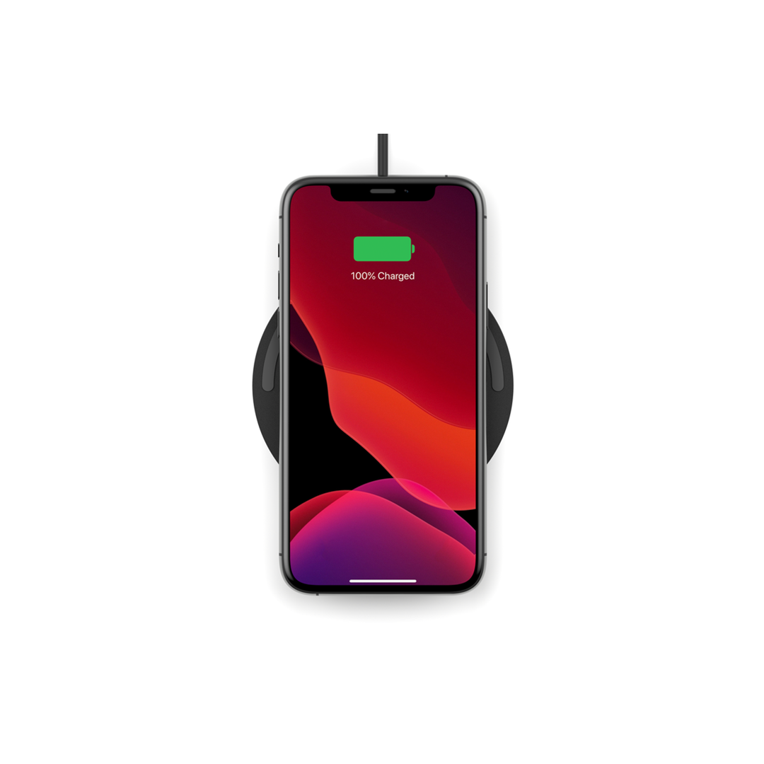 Belkin BoostCharge Wireless Charging Pad 15W- Black in Qatar Belkin BoostCharge Wireless Charging Pad 15W- Black in Qatar